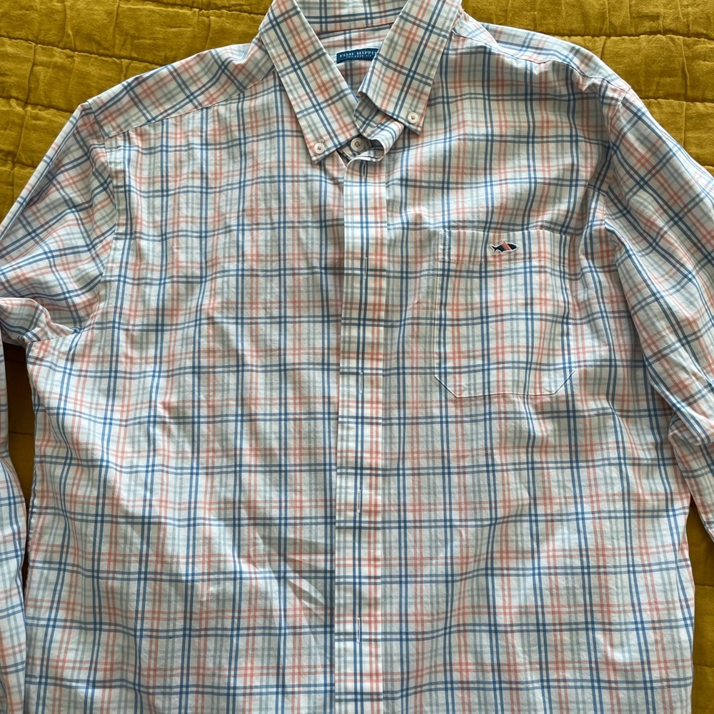 Fish Hippie Men’s Button Shirt
